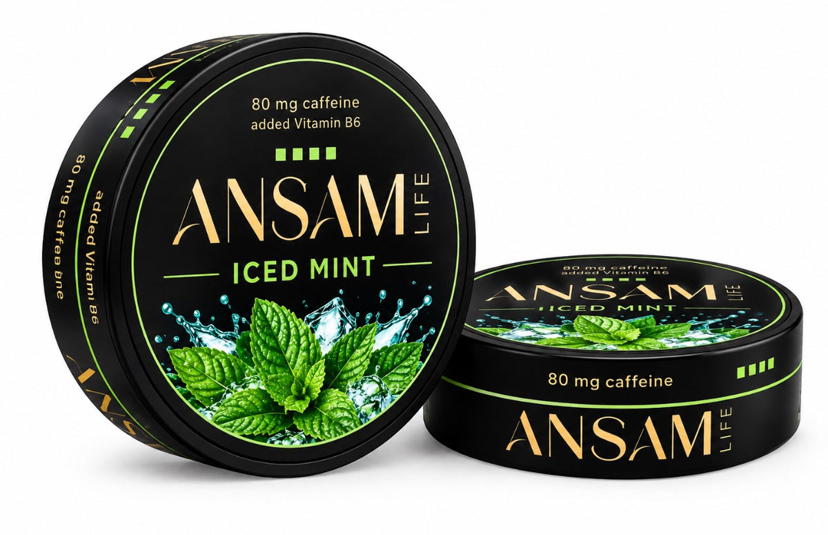 Ansam Life Iced mint - 80 mg Koffein & Vitamin B6