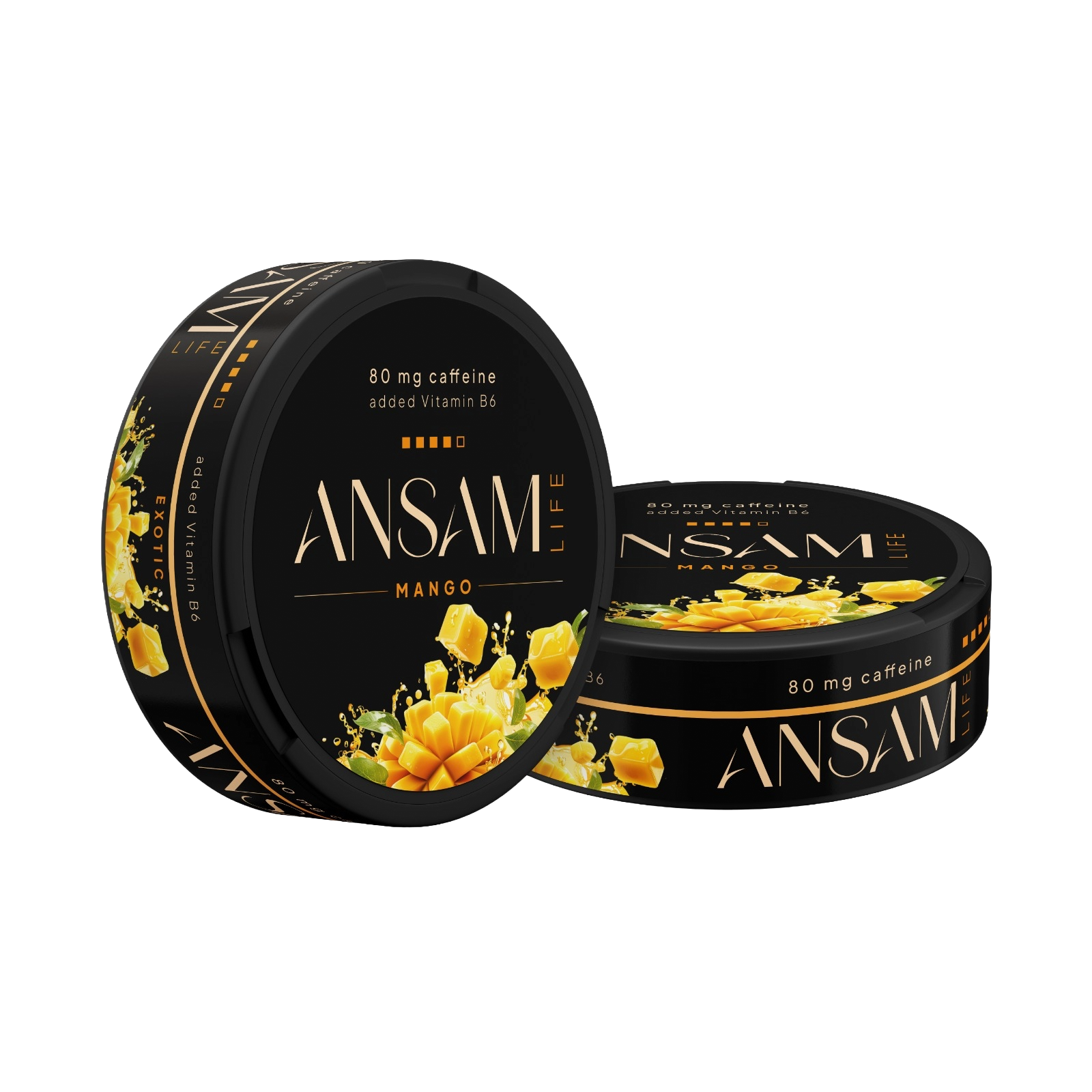 Ansam Life Mango - 80 mg koffein & Vitamin B6