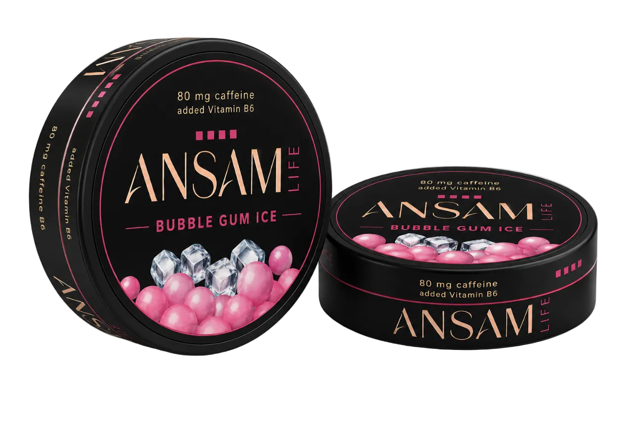 Ansam Life - Bubble Gum 80 mg Koffein
