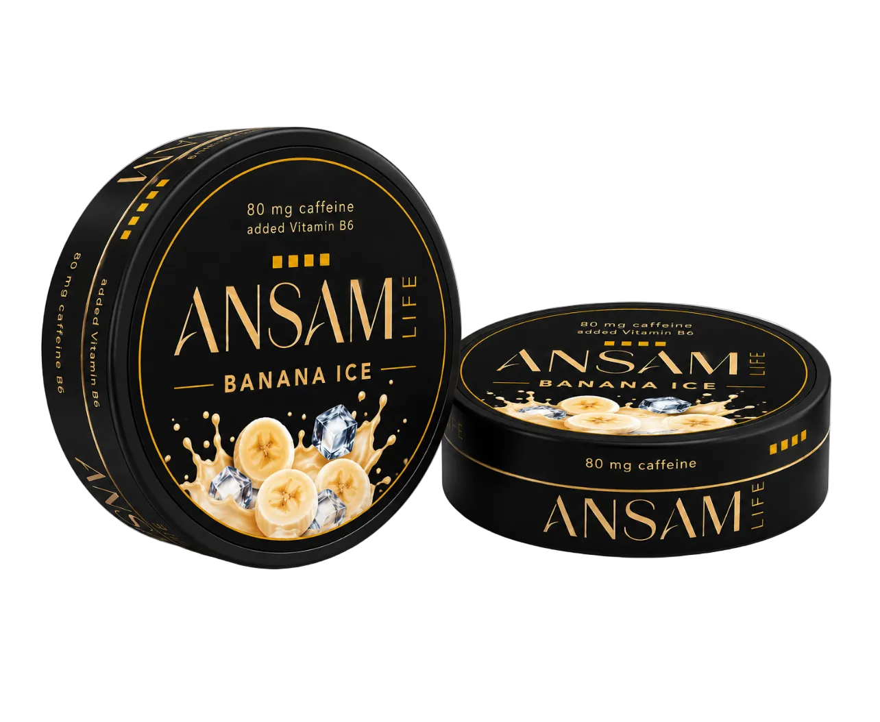 Ansam Life Banana Ice - 80 mg Koffein & Vitamin B6
