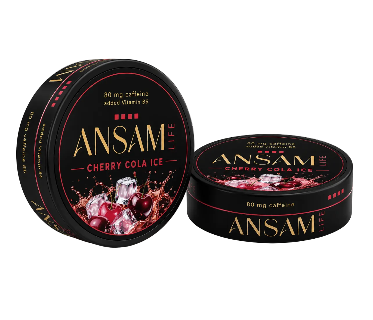 Ansam Life Cherry Cola Ice - 80 mg Koffein & Vitamin B6